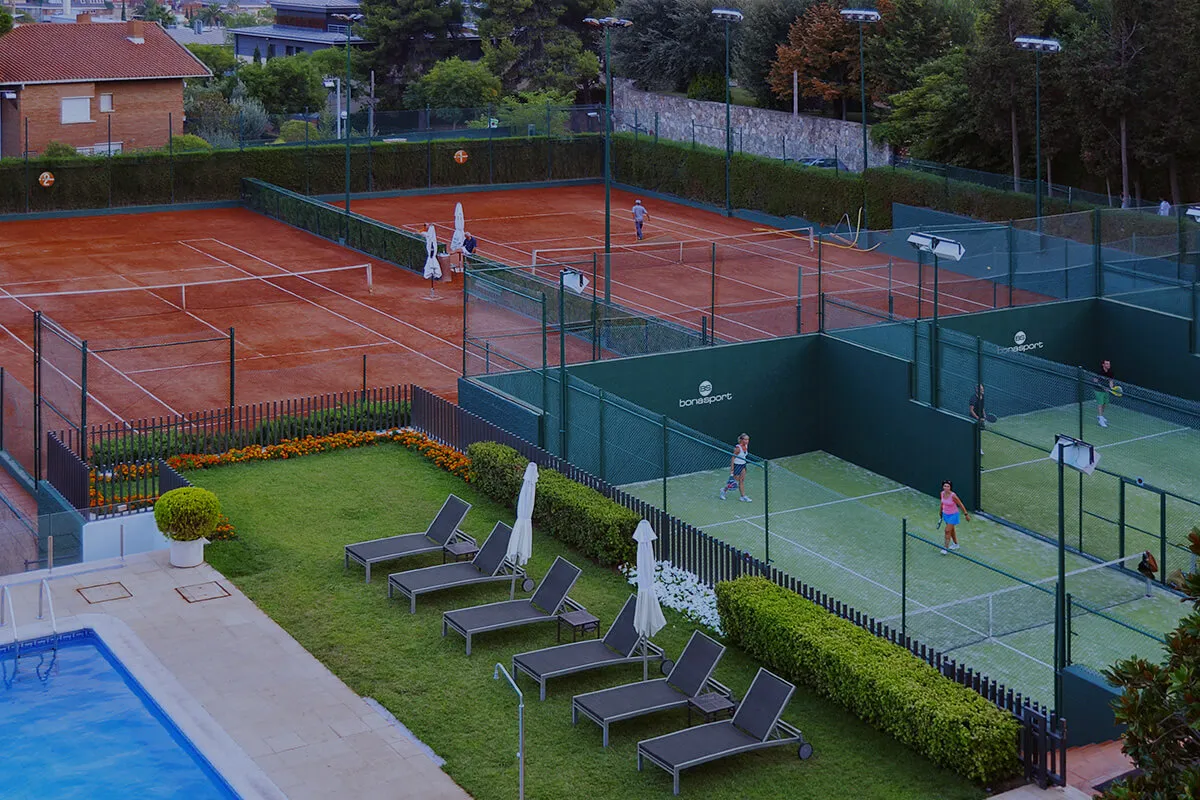 Club Bonasport - pista de pádel en Barcelona