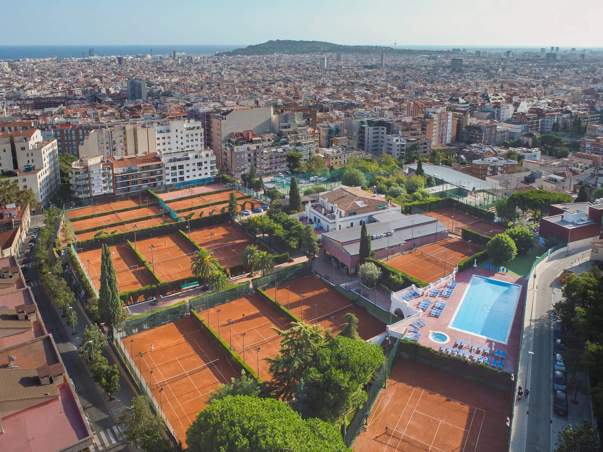 Club Tenis La Salut - Vista panorámica