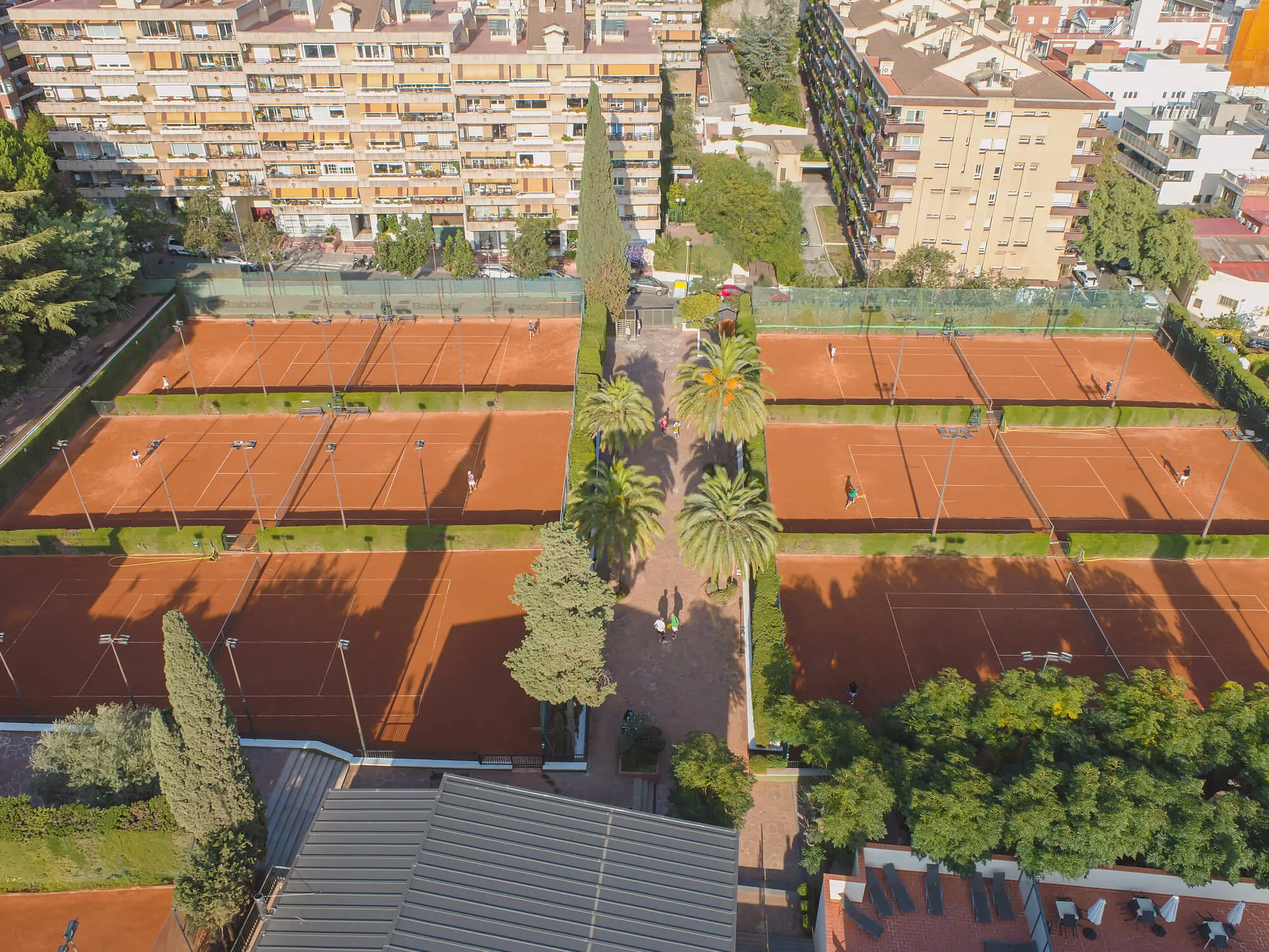 Club Tenis La Salut - Pistas de tenis de tierra batida