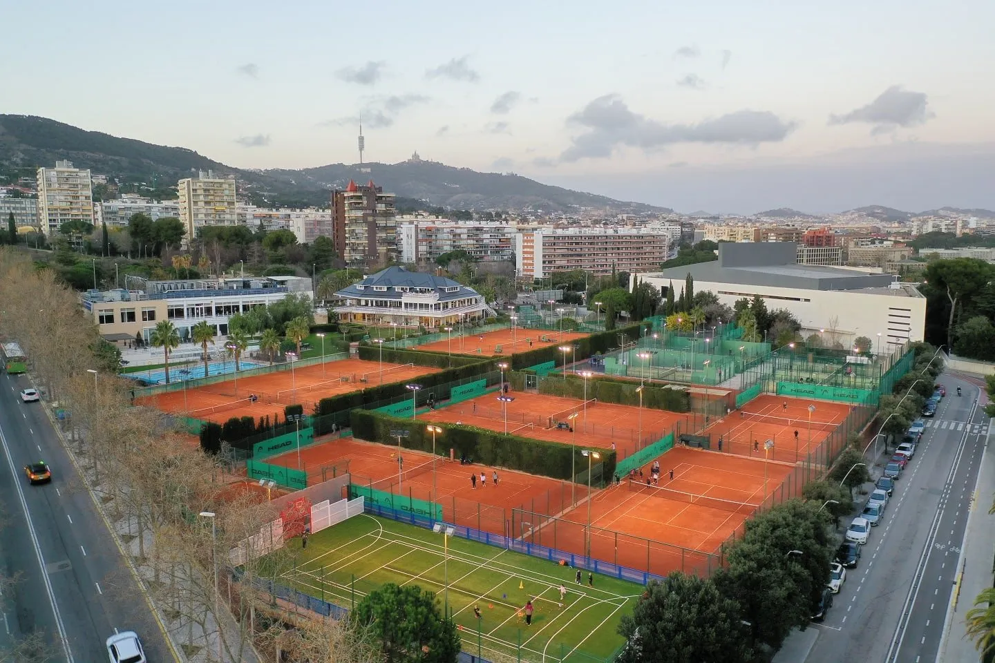 David Lloyd Club Turó - pista de pádel en Barcelona